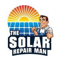 the solar repair man logo image