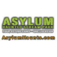 asylum haunted scream park logo image