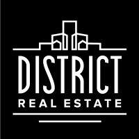 district real estate logo image