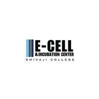 e-cell and incubation centre, shivaji college logo image