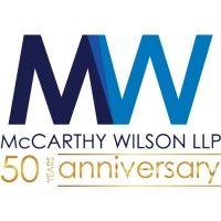 mccarthy wilson llp logo image