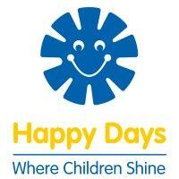 happy days nurseries & pre-schools logo image