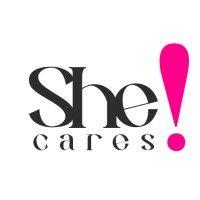 she cares! logo image