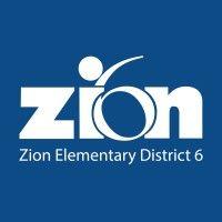 zion elementary school district 6 logo image