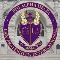 phi alpha delta - tulane pre-law chapter logo image