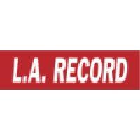 l.a. record logo image