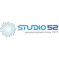 studio 52 media communications logo image