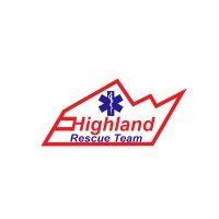 highland rescue team ambulance district logo image