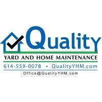 quality yard and home maintenance logo image