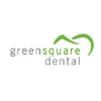 green square dental logo image