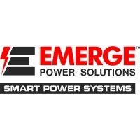 emerge power solutions - smart power systems logo image