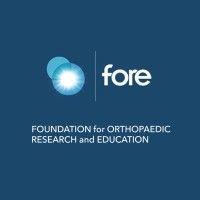 foundation for orthopaedic research and education (fore) logo image