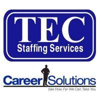 tec staffing | career solutions logo image