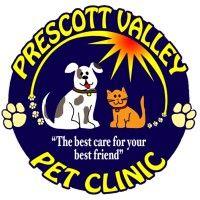 prescott valley pet clinic logo image