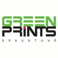 printing house green prints logo image