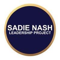 sadie nash leadership project logo image