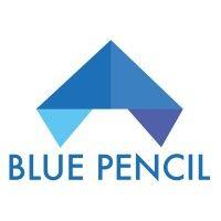 blue pencil logo image