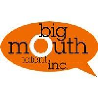 big mouth talent logo image