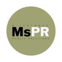 milestones public relations logo image