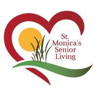 st. monica's senior living logo image