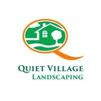 quiet village landscaping logo image