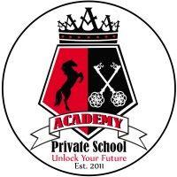 academy private school logo image