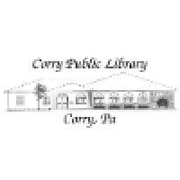 corry public library logo image