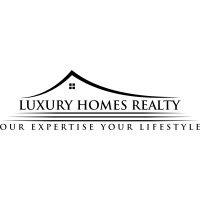 luxury homes realty logo image