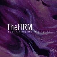 the firm public relations & marketing logo image