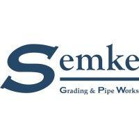 semke grading & pipe works logo image