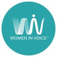 women in voice logo image