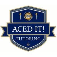 aced it! tutoring logo image