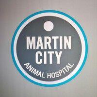 martin city animal hospital logo image