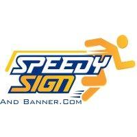 speedy sign and banner logo image