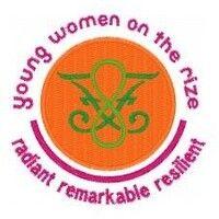 young women on the rize logo image