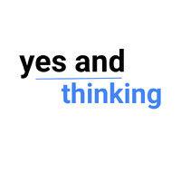 yes and thinking logo image