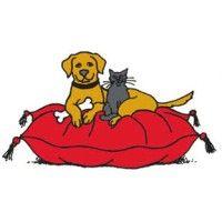 pampered pets bed & biscuit logo image