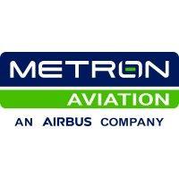 metron aviation an airbus company logo image