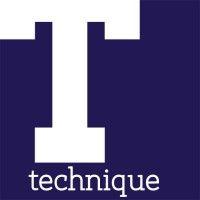 technique newspaper logo image