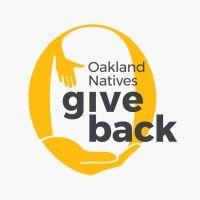 oakland natives give back logo image