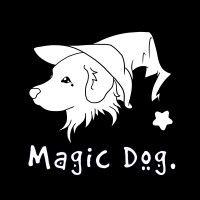 magic dog logo image