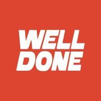 well done marketing logo image