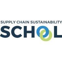 supply chain sustainability school logo image