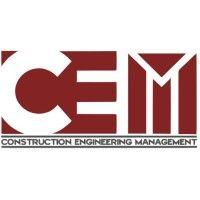 construction engineering management - cem logo image