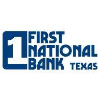 first national bank texas logo image