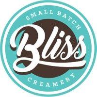 bliss small batch creamery logo image