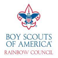 rainbow council, boy scouts of america logo image