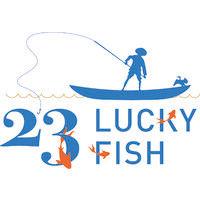 23 lucky fish logo image