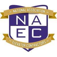 national association of elevator contractors (naec) logo image