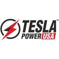 tesla power usa logo image